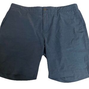 Faherty All Day Men’s Shorts 9" Size 38 Blue MSC0012